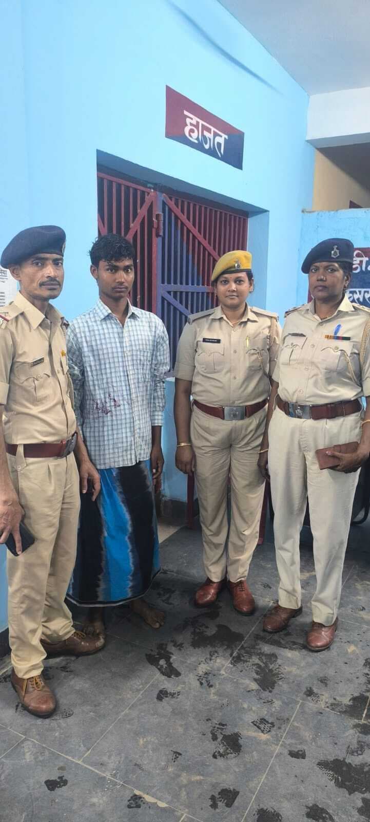 नाबालिग से दुष्कर्म का आरोपित गिरफ्तार