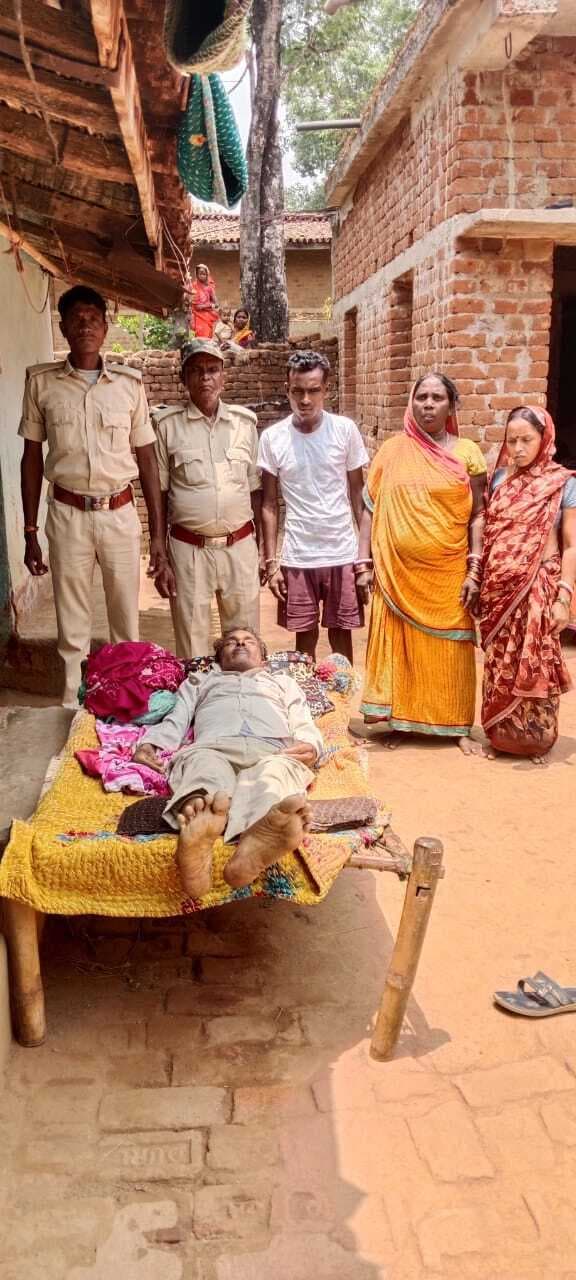 सोनारायठाढ़ी:  ड्यूटी जा रहे चौकीदार की तबीयत बिगड़ी, मौत