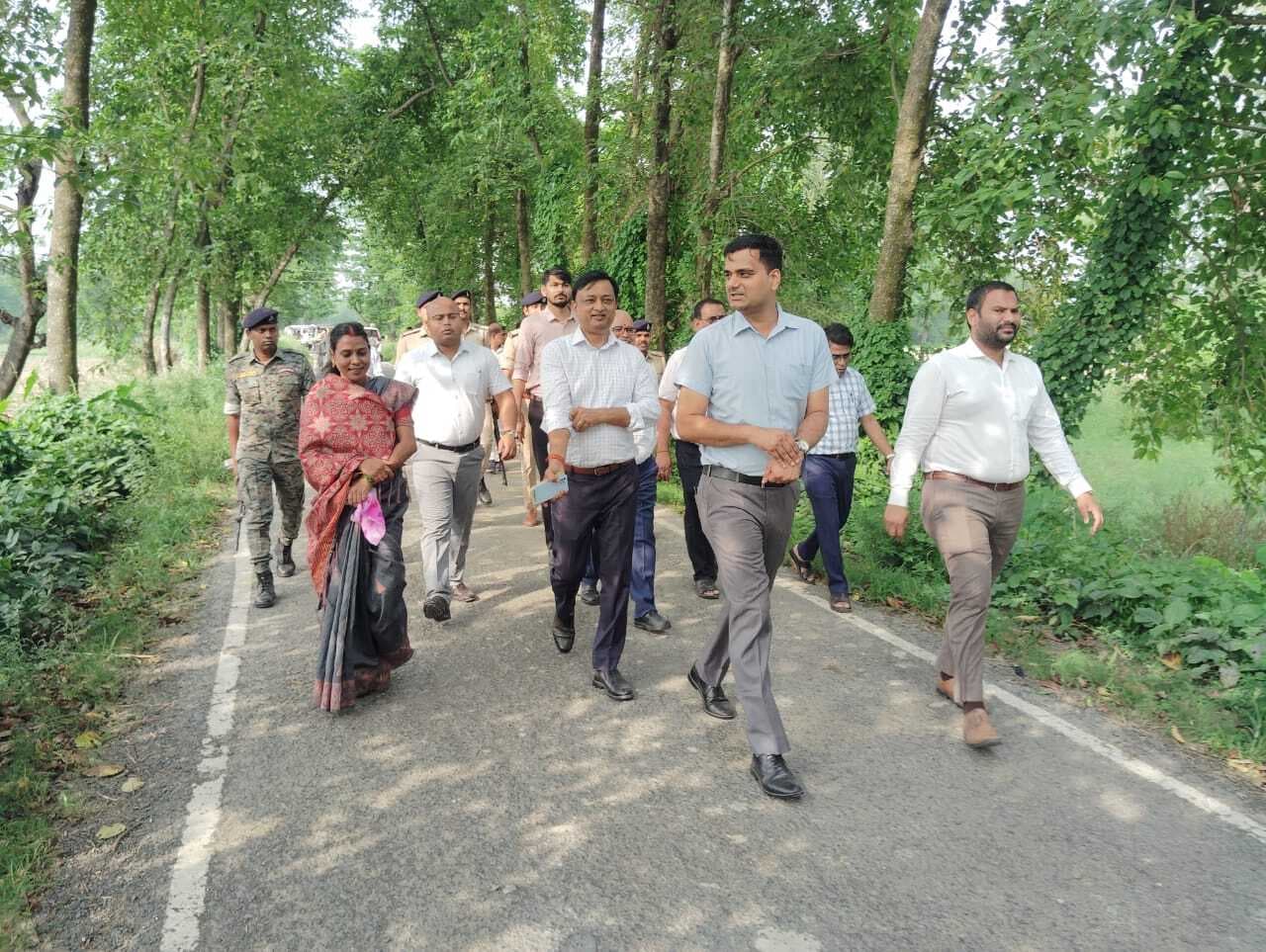 सीएम के आगमन से पूर्व कोढ़ा में प्रशासनिक तैयारियां तेज