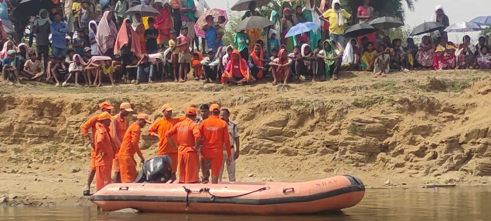 खदान में डूबे बालक का दूसरे दिन भी नहीं चला पता, एनडीआरएफ टीम की तलाश जारी