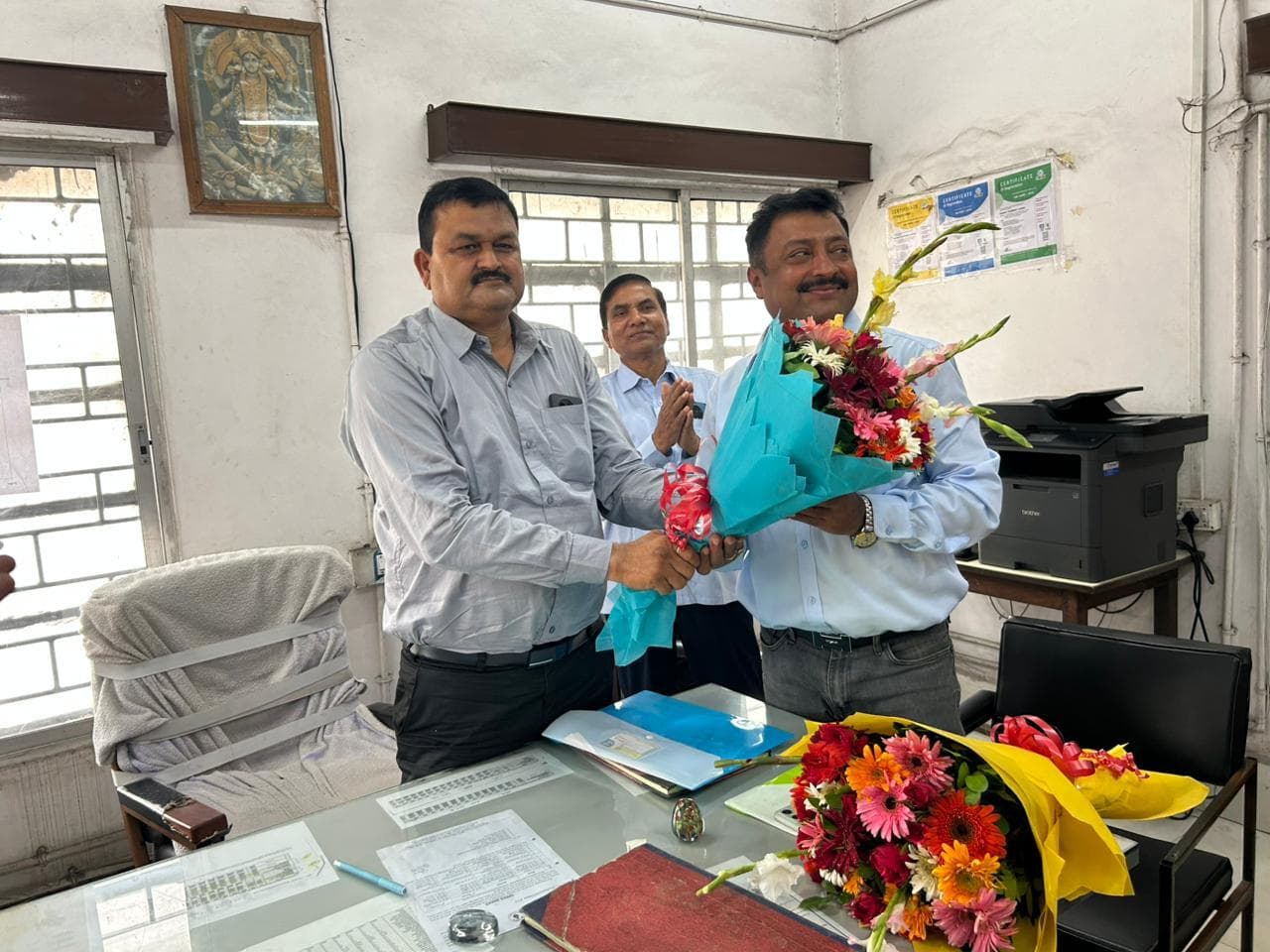राजमहल कोल परियोजना में नवनियुक्त खनन प्रबंधक ने संभाला पदभार