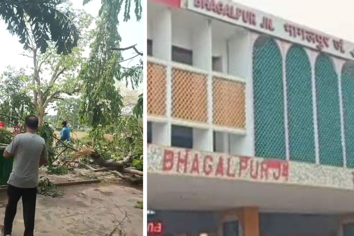 आंधी-तूफान ने थाम दी फरक्का एक्सप्रेस की रफ्तार, 3 घंटे तक स्टेशन पर खड़ी रही ट्रेन