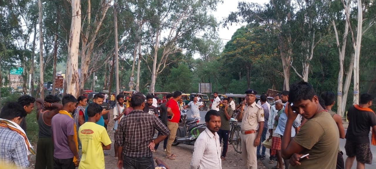 पतौना चौक पर बेहोश होकर गिरे अज्ञात बुजुर्ग की मौत