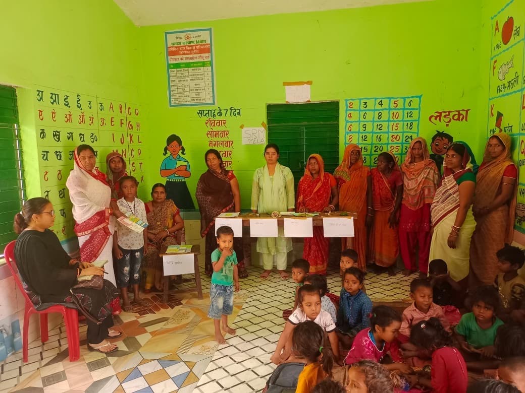 महेशुआ पंचायत में स्कूल रेडनेस मेला का आयोजन, बच्चों की प्रतिभा और क्षमता का हुआ आकलन