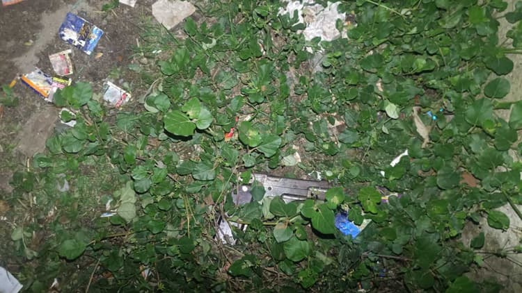 रेलवे स्टेशन परिसर में लावारिस पिस्टल मिलने से मचा हड़कंप