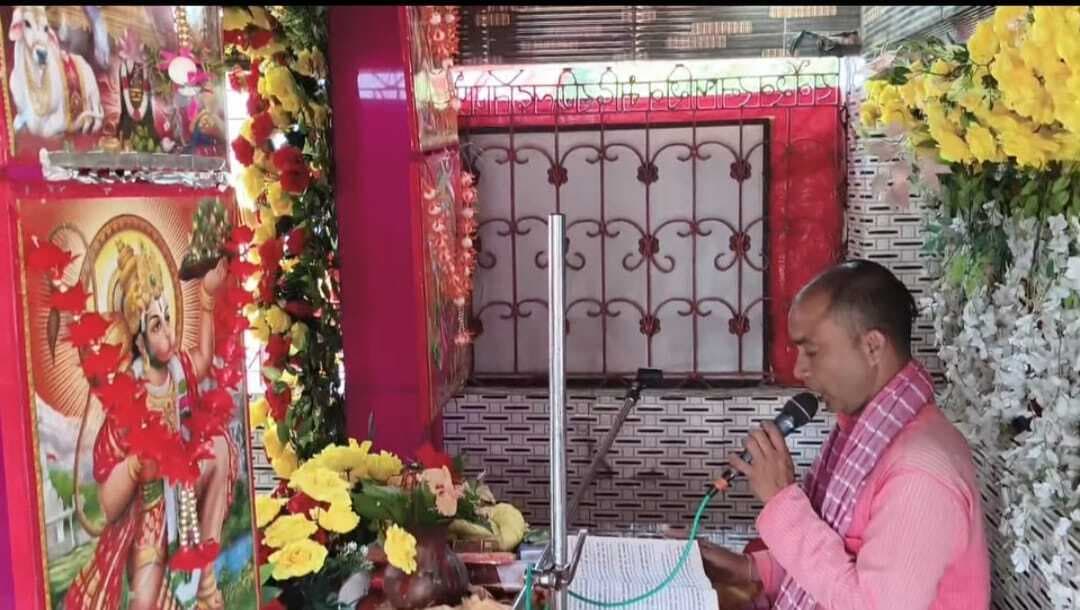 बाबा सर्वेश्वर नाथ मंदिर में रामायण पाठ शुरू