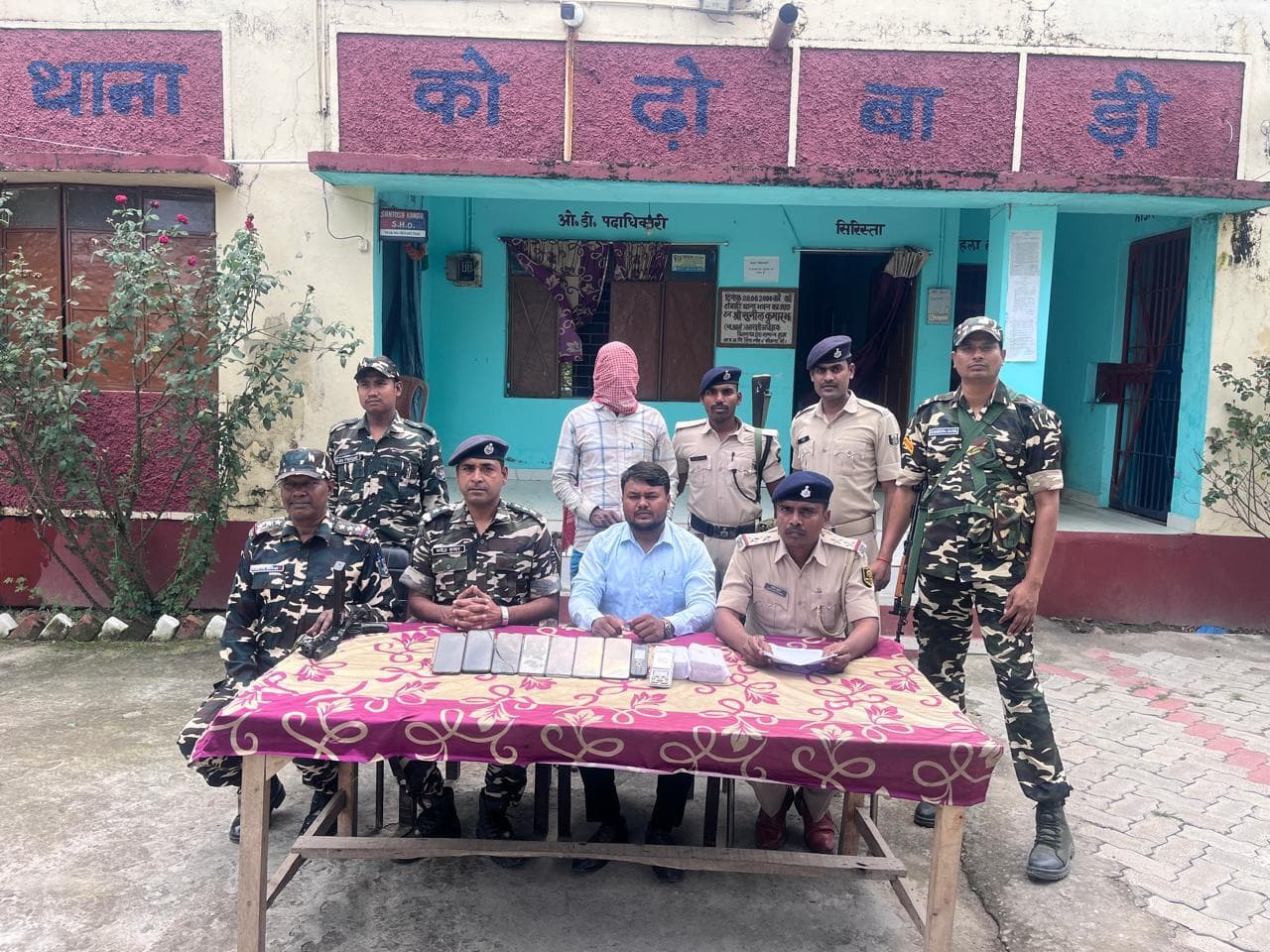 43.57 ग्राम ब्राउन शुगर के साथ तस्कर गिरफ्तार