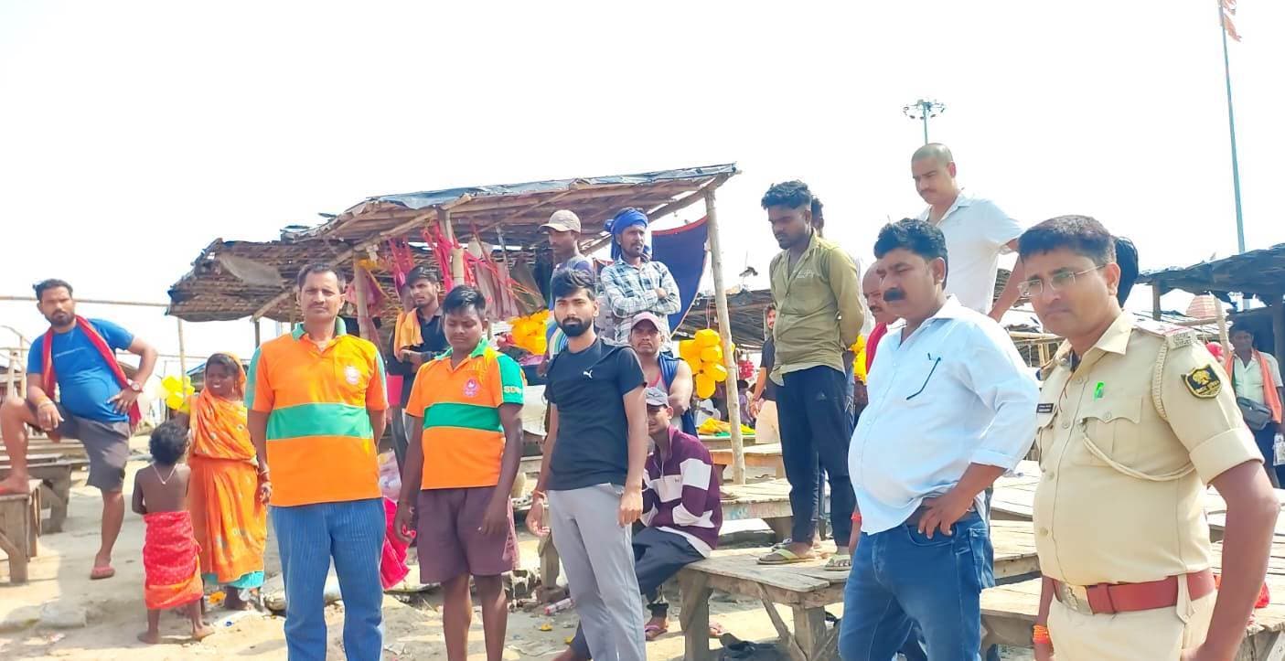 Bhagalpur news अजगैवीनाथ घाट पर गंगा स्नान के दौरान युवक की डूबने से मौत