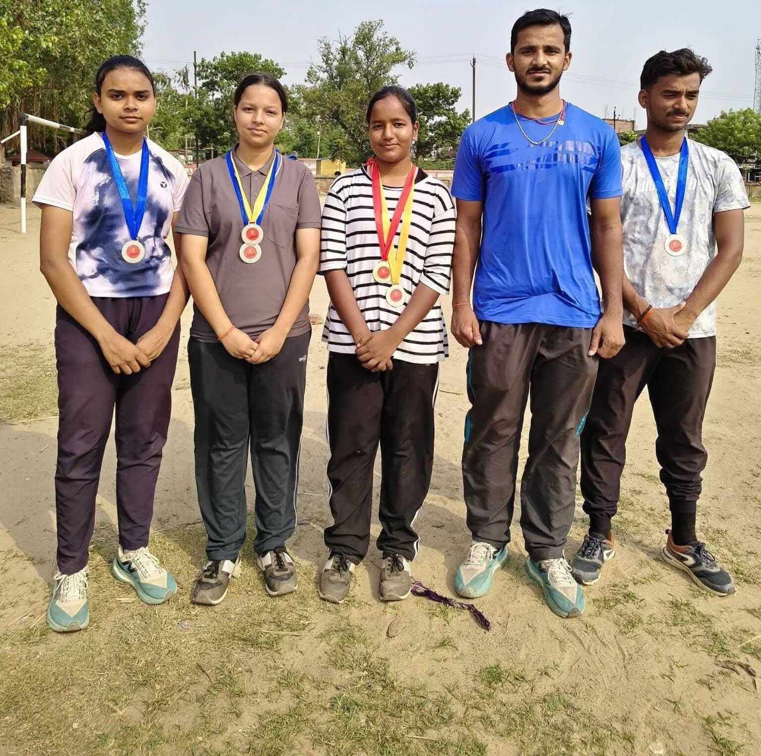 लछुआड़ एथलेटिक्स प्रतियोगिता में शानदार प्रदर्शन, कई खिलाड़ी स्टेट मीट के लिए चयनित