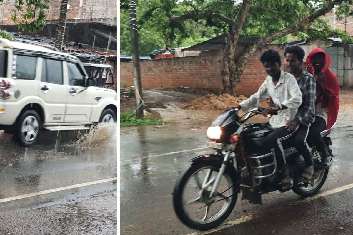 कटोरिया में तेज हवा और मेघ गर्जन के साथ हुई रिमझिम बारिश, हीटवेव से लोगों को राहत