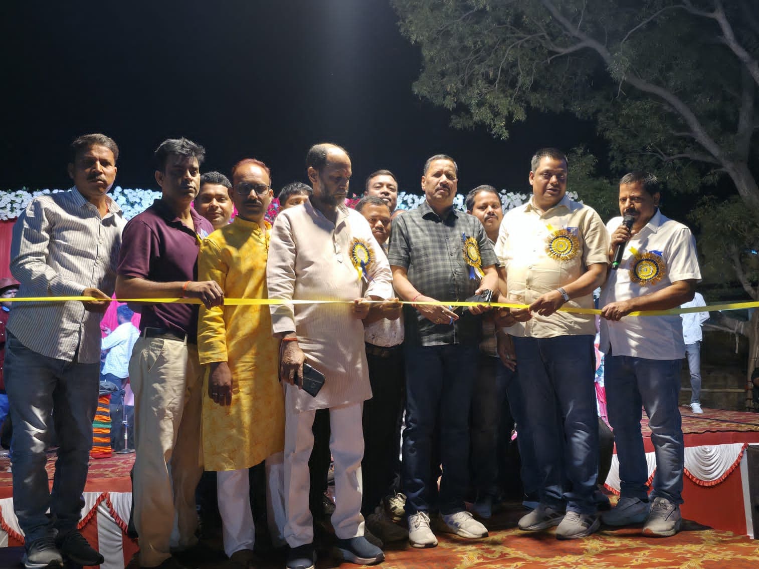अंगारों पर चले शिव भक्त