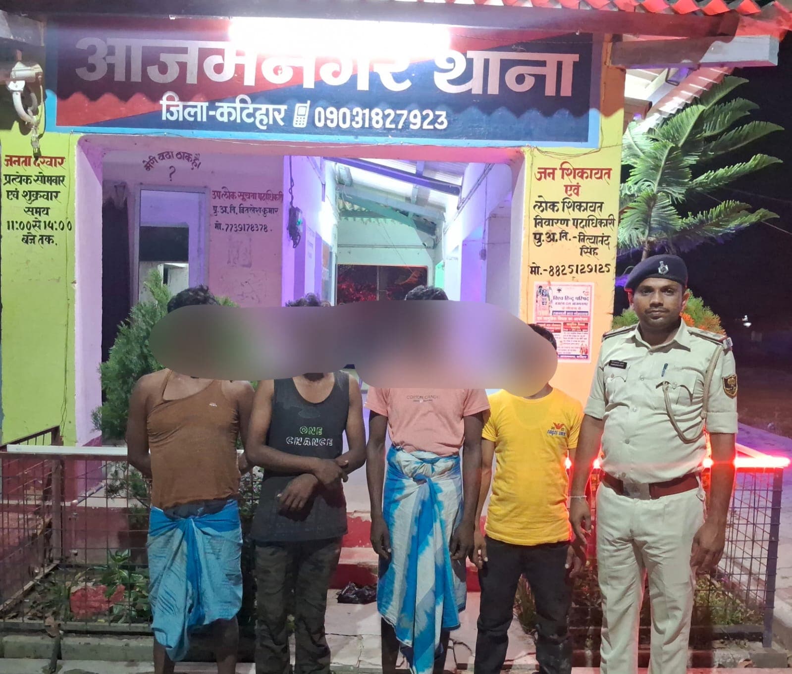 जिला पुलिस की एक दिन की कार्रवाई में 51 गिरफ्तार