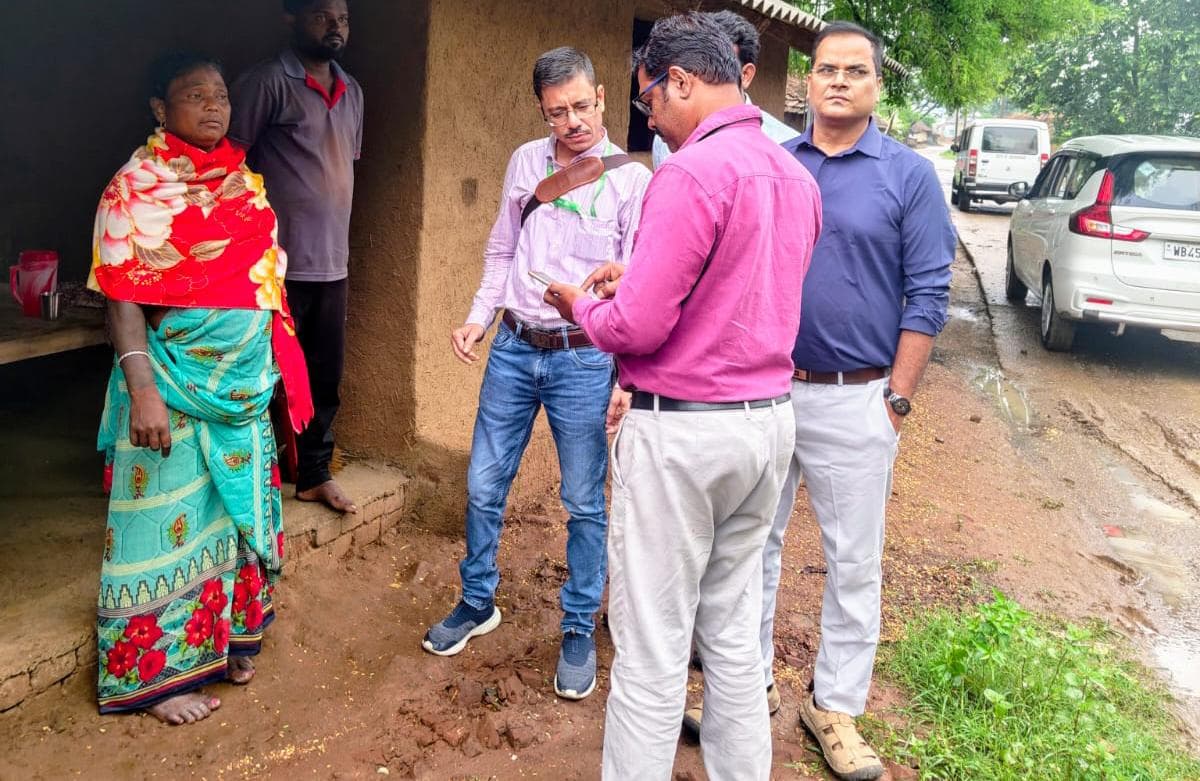 जनगणना उपनिदेशक ने जनगणना कार्य का लिया जायजा
