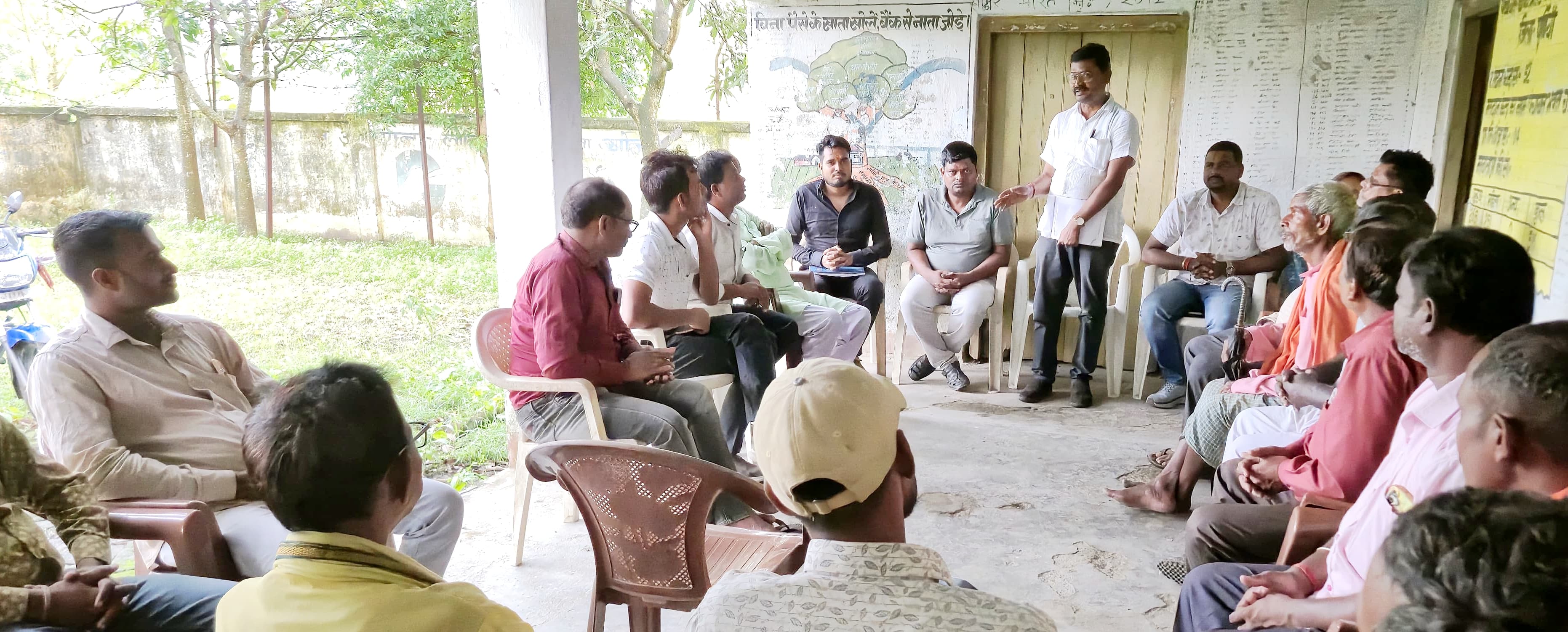 भाजपा मंडल की संगठनात्मक बैठक में मन की बात पर चर्चा