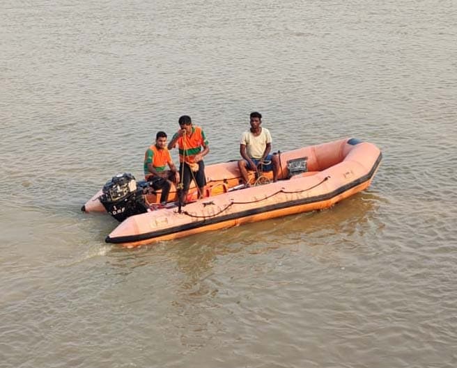 नहराकोल में कनकई नदी में डूब छात्र का तीसरे दिन एसडीआरएफ ने बरामद किया शव