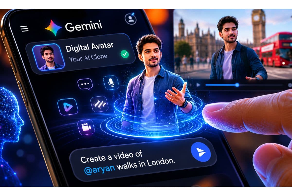 अब कैमरे के सामने आने की जरूरत नहीं! Google Gemini का नया AI Avatar आपके लिए बनाएगा वीडियो