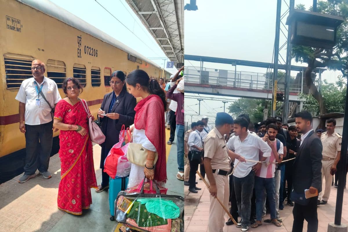 सोनपुर मंडल के विभिन्न स्टेशनों पर चल टिकट चेकिंग अभियान, 3172 यात्रियों से वसूला गया जुर्माना