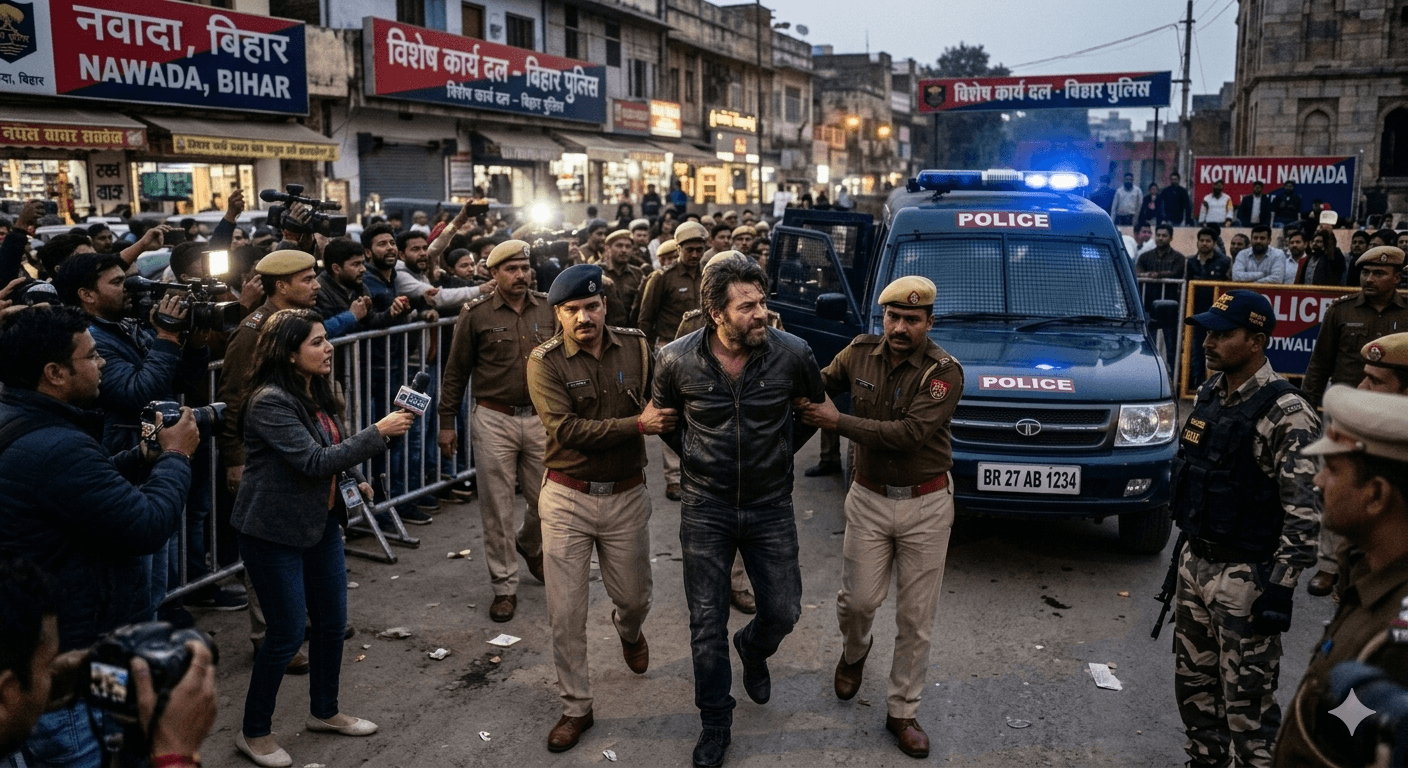 नवादा-शेखपुरा का कुख्यात गुड्डू महतो गिरफ्तार, कई लूट कांडों में रहा शामिल