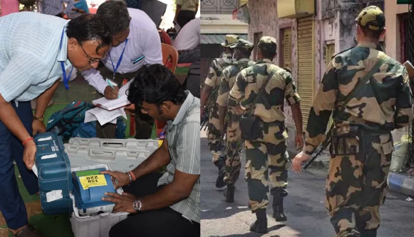 बंगाल चुनाव: फाल्टा में अभेद्य सुरक्षा के बीच पुनर्मतदान, आयोग ने दोगुनी की निगरानी