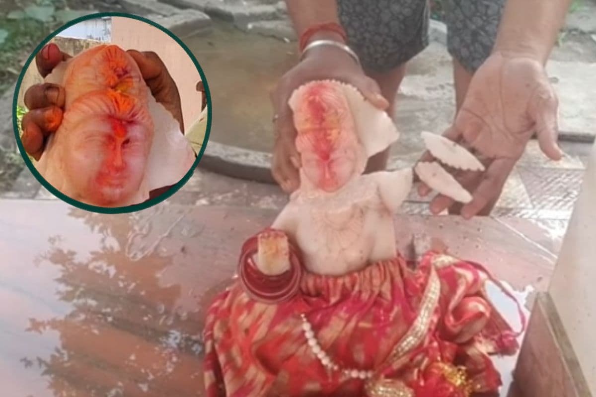 जामताड़ा के शिव मंदिर में मां पार्वती की मूर्ति खंडित, श्रद्धालुओं में नाराजगी