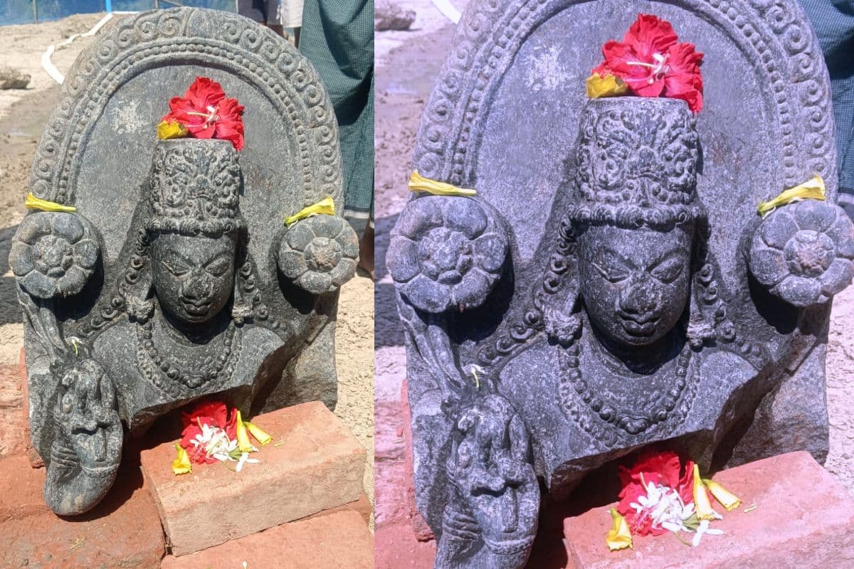 चाढ़ गांव में मिट्टी खुदाई में मिला प्राचीन मूर्ति का अवशेष, ग्रामीणों ने वैज्ञानिक जांच और स्थल संरक्षण की मांग की