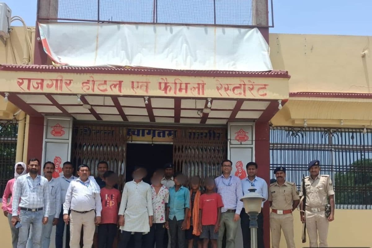 कैमूर में धावा दल की कार्रवाई, होटल से 5 बाल श्रमिक रेस्क्यू