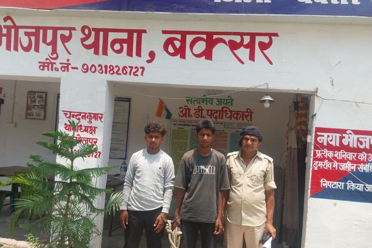 देशी शराब पहुंचाने वाले नेटवर्क पर पुलिस की कार्रवाई, दो आरोपी गिरफ्तार
