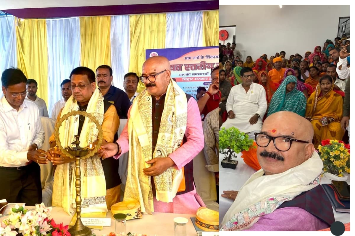 दरभंगा: ग्रामीणों की समस्याओं से रूबरू हुए मंत्री शैलेन्द्र, त्वरित समाधान का दिया भरोसा