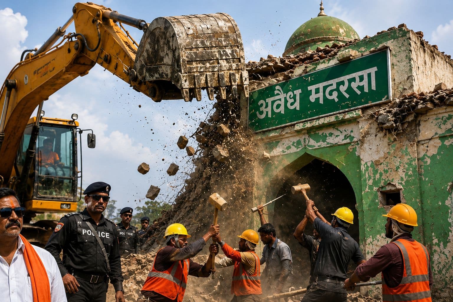 Bengal Madrasa: बंगाल में ‘ऑपरेशन सफाई’ शुरू, ध्वस्त होंगे अवैध मदरसे