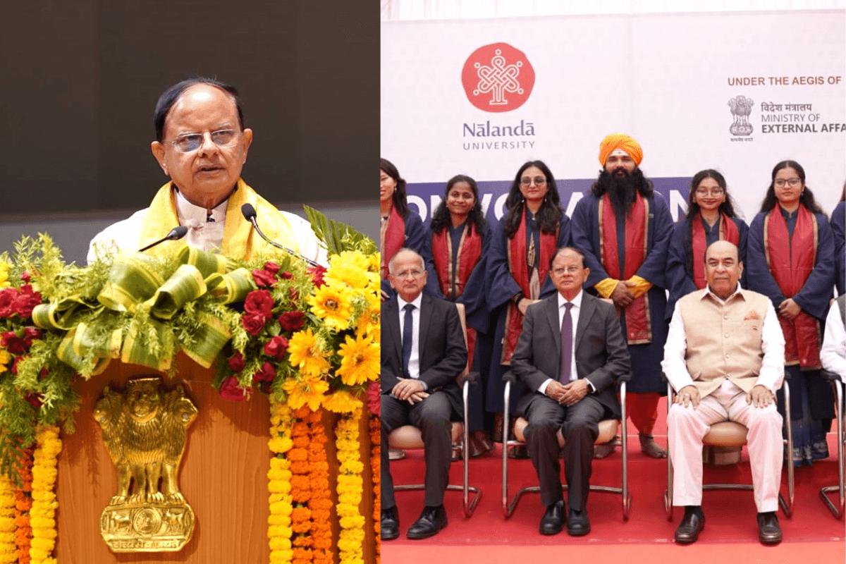 नालंदा विश्वविद्यालय के तीसरे दीक्षांत समारोह में 8 विद्यार्थियों को गोल्ड मेडल, प्रधानमंत्री के प्रधान सचिव डॉ. पी.के. मिश्रा रहे मुख्य अतिथि