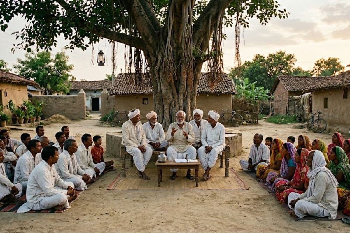 गुमला में डायन-बिसाही बताकर बुजुर्ग परिवार को प्रताड़ित करने का आरोप, गांव में हुई पंचायत