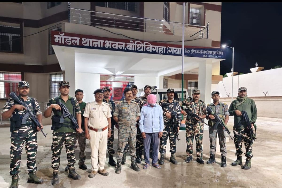19 साल से फरार नक्सली गणेश यादव गिरफ्तार, एसएसबी और पुलिस की कार्रवाई