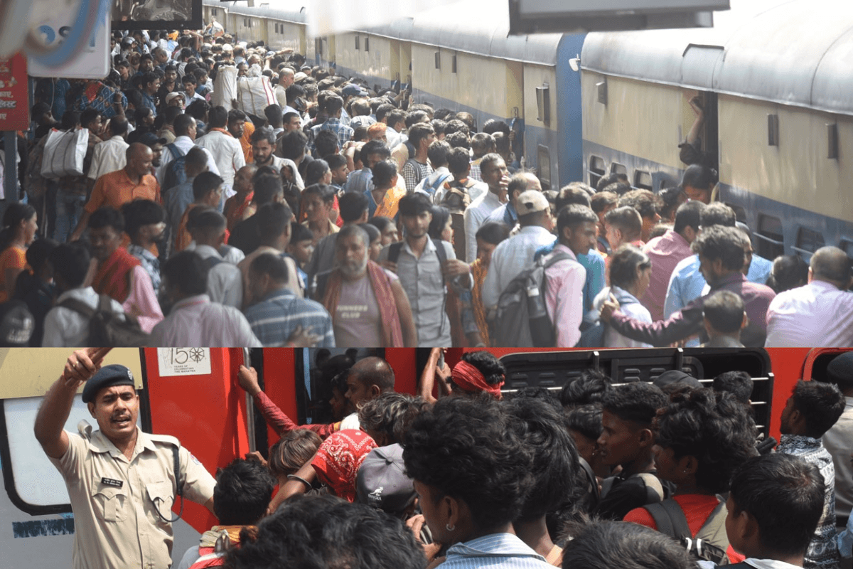 बकरीद को लेकर ट्रेनों में भारी भीड़: जनरल डिब्बों में पैर रखने तक की जगह नहीं, यात्रियों की परेशानी बढ़ी