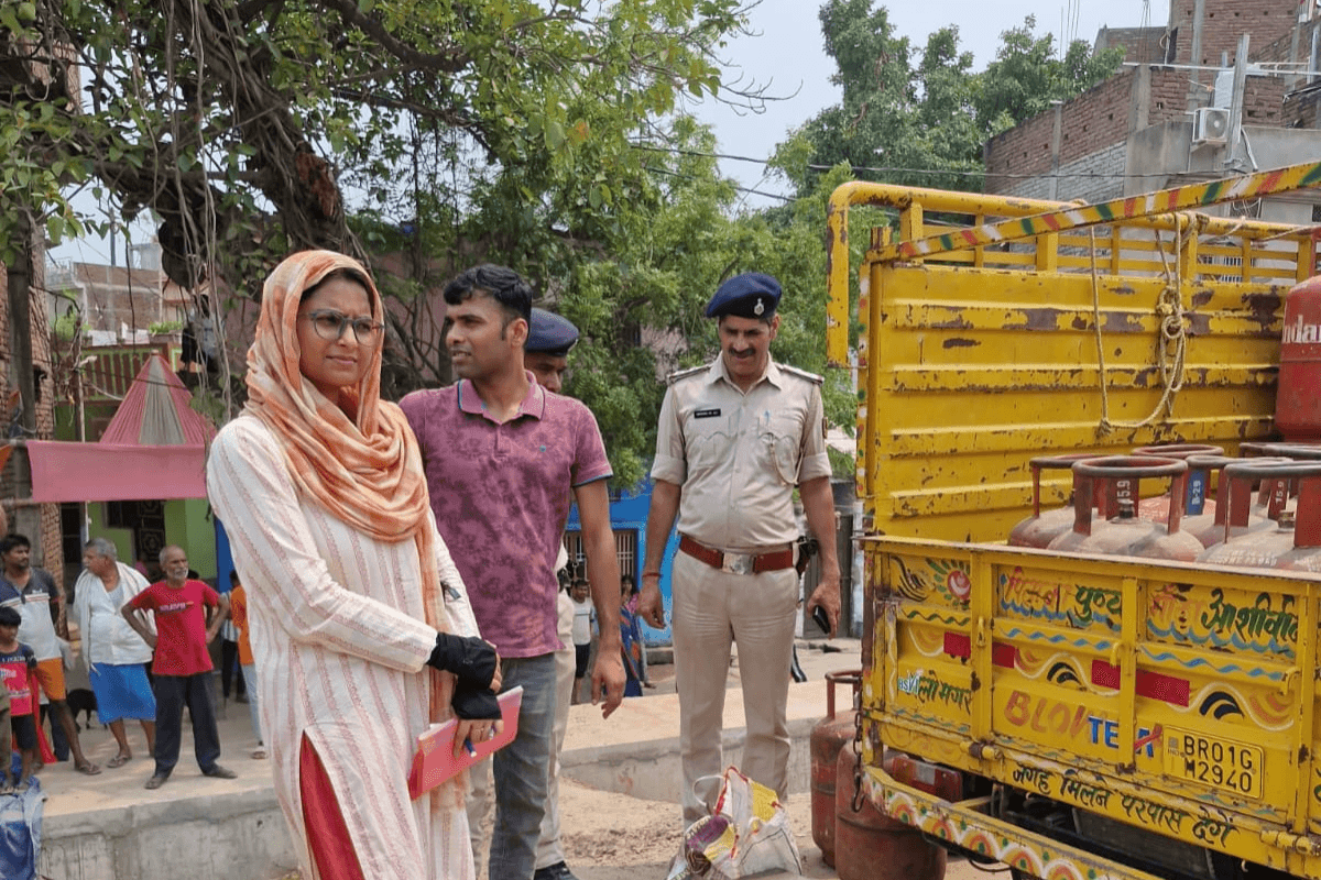 पटना सिटी में छापेमारी के दौरान तीस सिलिंडर जब्त, तीन गिरफ्तार