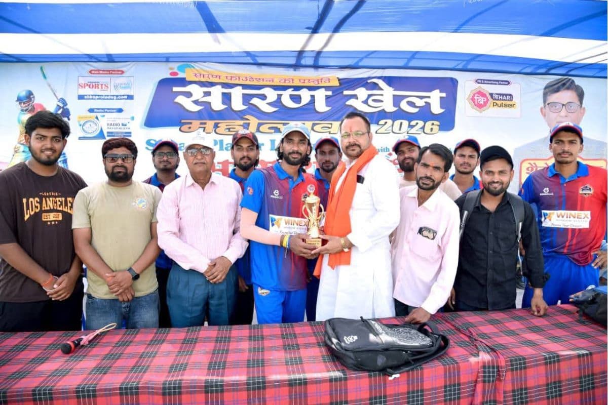 छपरा में रोमांचक मुकाबला! स्टार इलेवन को हराकर सांगा क्रिकेट क्लब फाइनल के करीब, राजेन्द्र स्टेडियम में दिखा जबरदस्त क्रिकेट