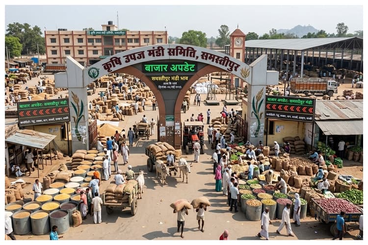 Samastipur बाजार अपडेट: अनाज के रेट स्थिर, तेल में हलचल नहीं