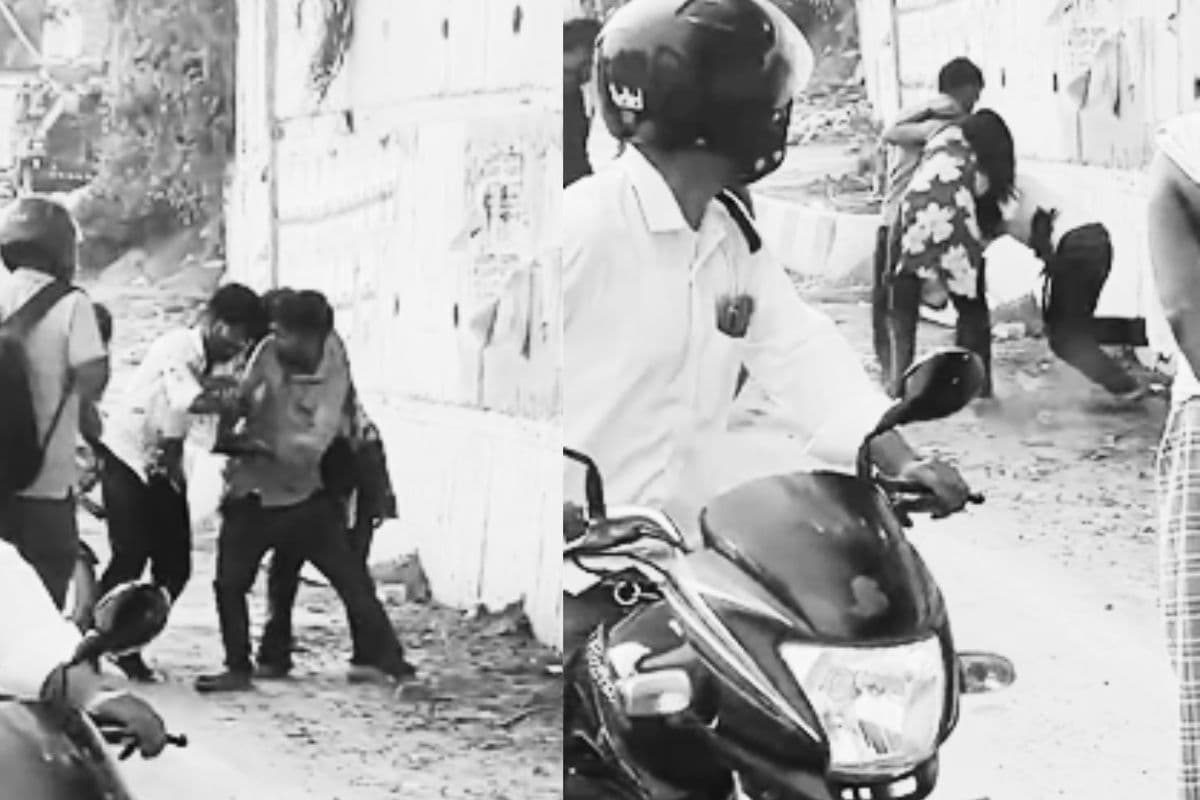 पटना में बीच सड़क पर युवक को चाकू मारता रहा बदमाश, युवती चीखती रही और लोग देखते रहे तमाशा