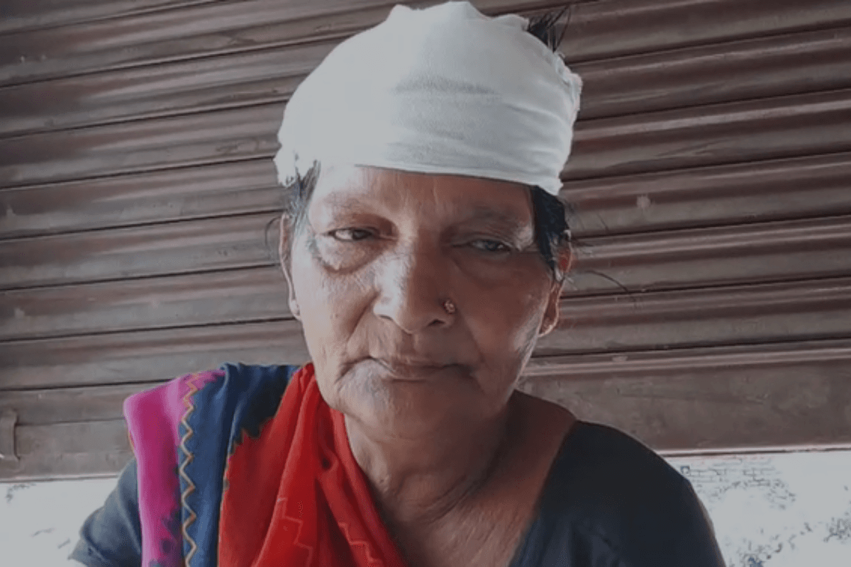 सिवान में पानी गिराने से माना करने पर महिला का सर फोड़ा