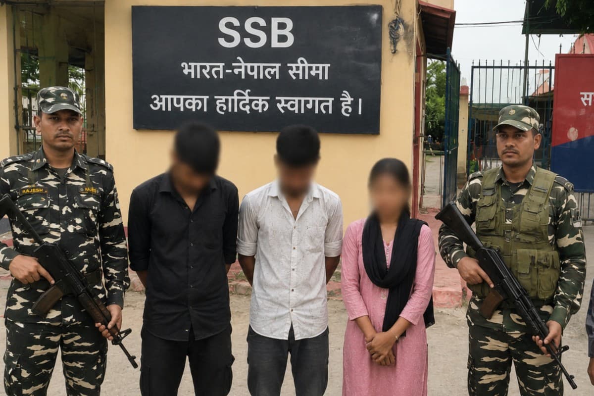 Madhubani News: भारत-नेपाल सीमा पर एसएसबी की बड़ी कार्रवाई: नेपाली लड़की को भगाकर ला रहे दो युवक गिरफ्तार, एपीएफ को सौंपा