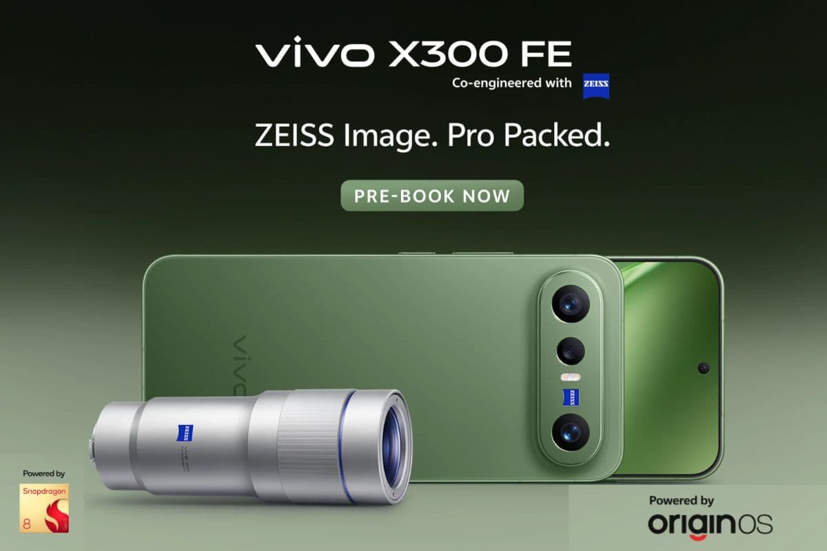 Vivo X300 FE लॉन्च: कॉम्पैक्ट साइज में फ्लैगशिप पावर, 100x जूम और 6500mAh बैटरी से मचाएगा धमाल
