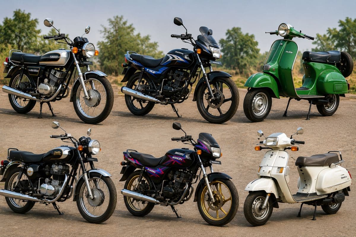 कभी भारतीय सड़कों पर इन 6 आइकॉनिक टू-व्हीलर्स का था राज, सिर्फ आवाज से ही पहचान लेते थे लोग