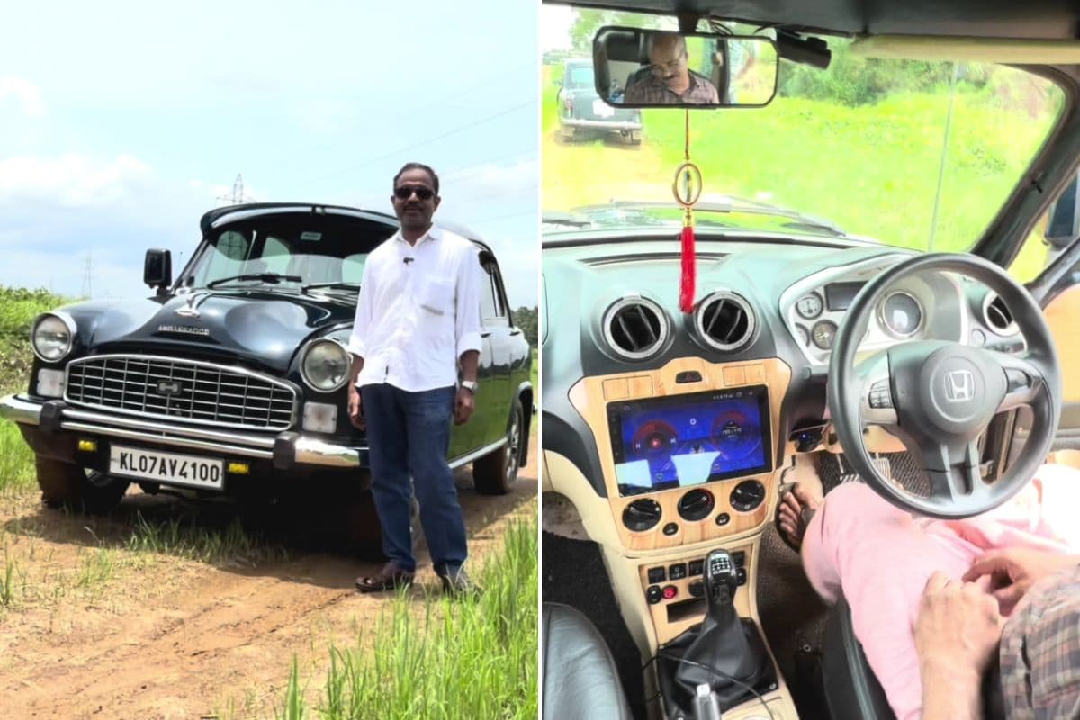59 साल पुरानी Ambassador में फिट कर दिया Skoda का इंजन और Mercedes गियरबॉक्स, देखें वीडियो