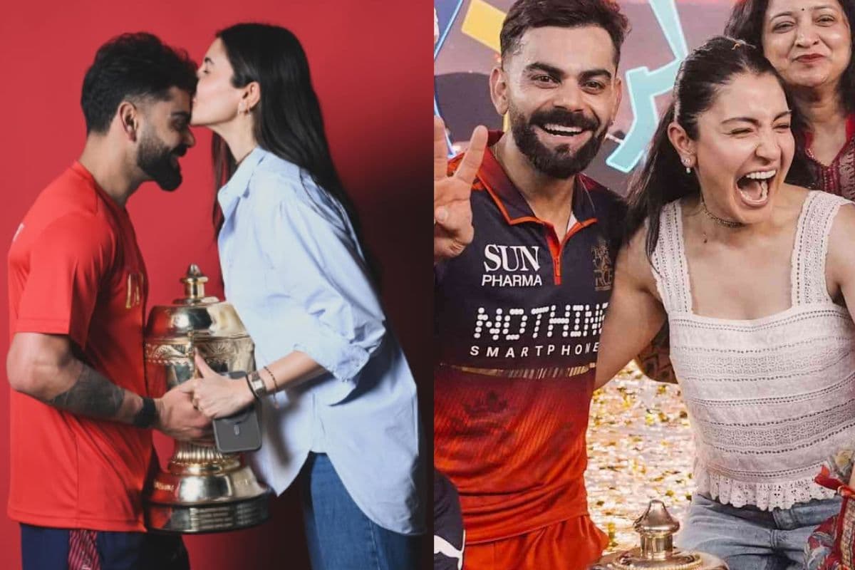 विराट की जीत पर अनुष्का शर्मा ने शेयर की रोमांटिक फोटो, ट्रॉफी संग दिखा कपल का क्यूट अंदाज
