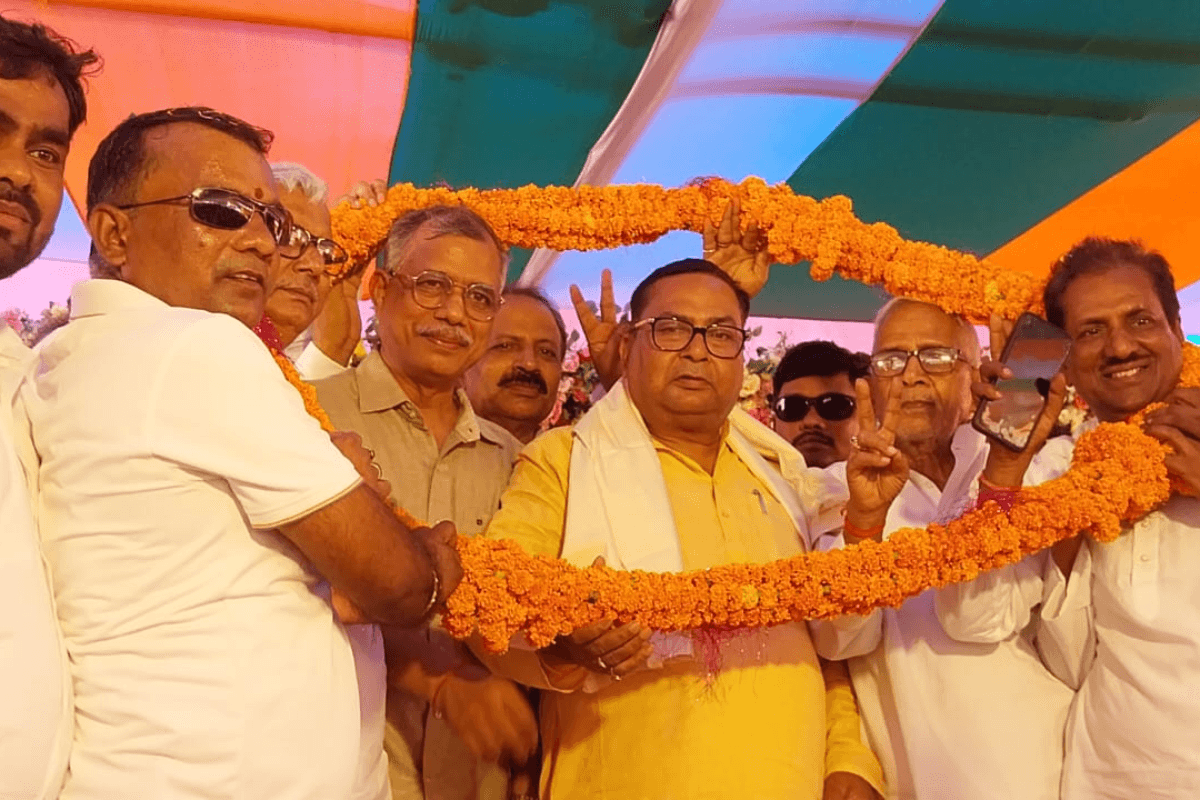 भोजपुर के दलीपुर में बोले मंत्री भगवान सिंह कुशवाहा, वीर कुंवर सिंह किले का होगा सौंदर्यीकरण, कार्यकर्ताओं ने किया स्वागत
