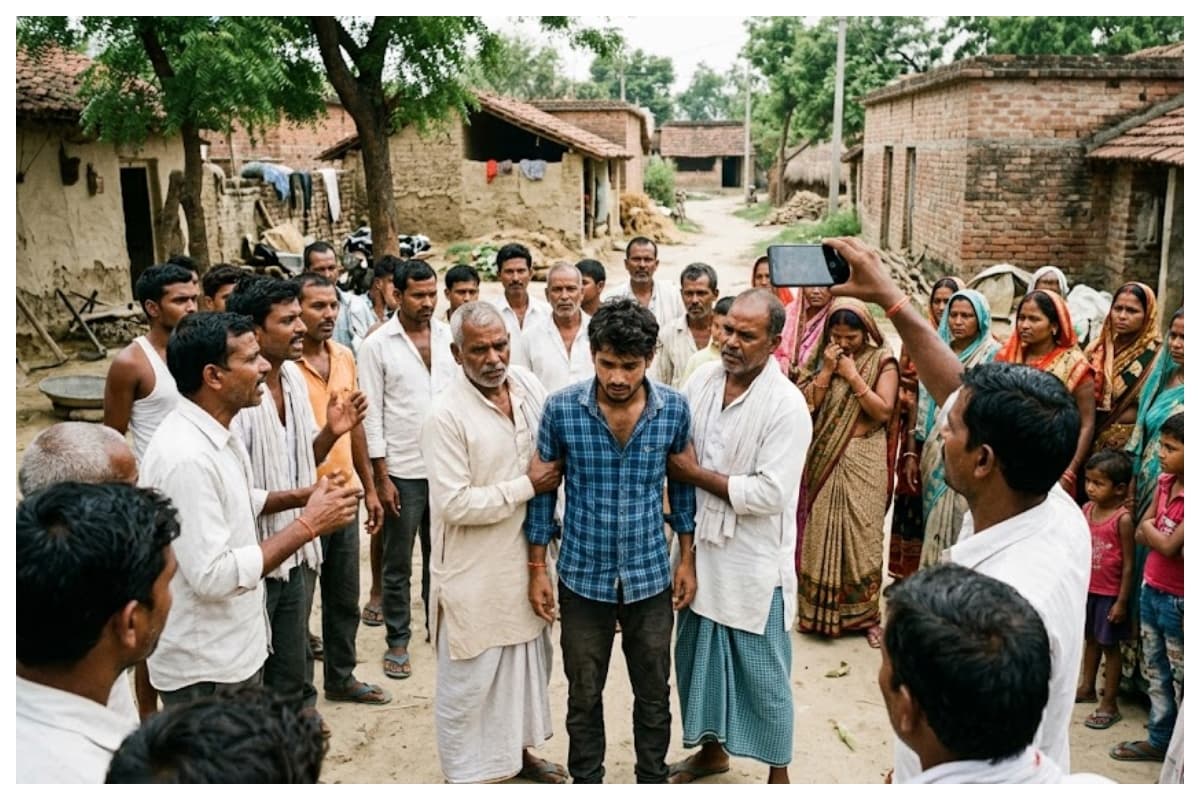 सीतामढ़ी: फेसबुक वाली प्रेमिका से मिलने पहुंचे आशिक को ग्रामीणों ने पकड़ा, वीडियो वायरल