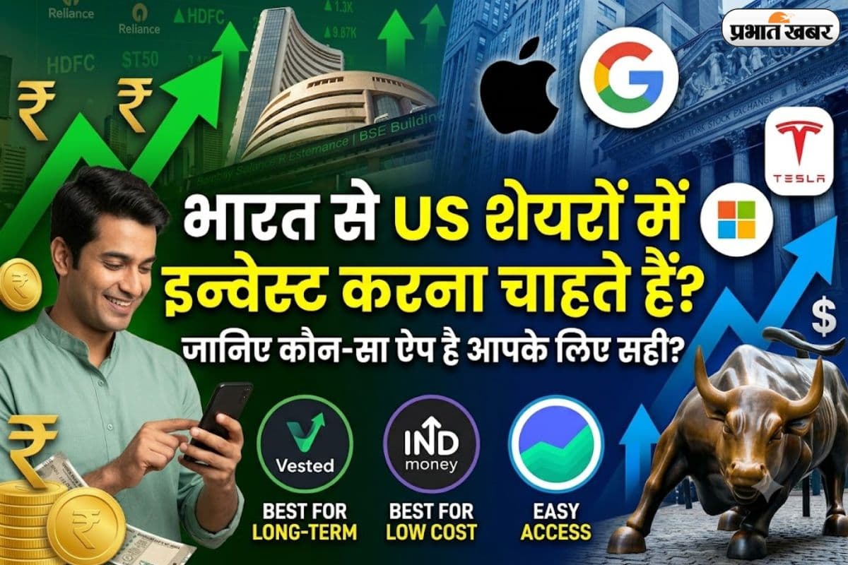 भारत से US शेयरों में करना चाहते हैं इंवेस्ट? जानिए कौन-सा ऐप है आपके लिए सही 