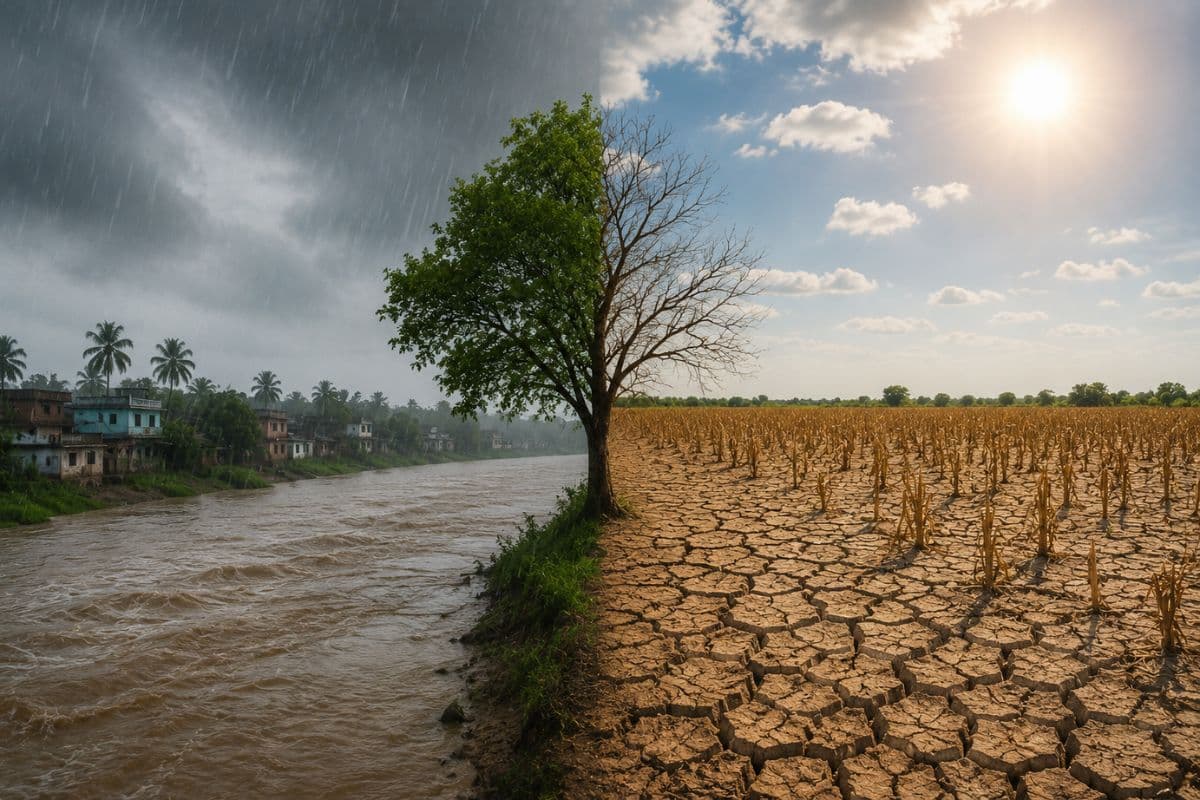 उत्तर बिहार में झमाझम बारिश, दक्षिण के कई जिले अब भी प्यासे, 18 जिलों में 50% से ज्यादा कमी