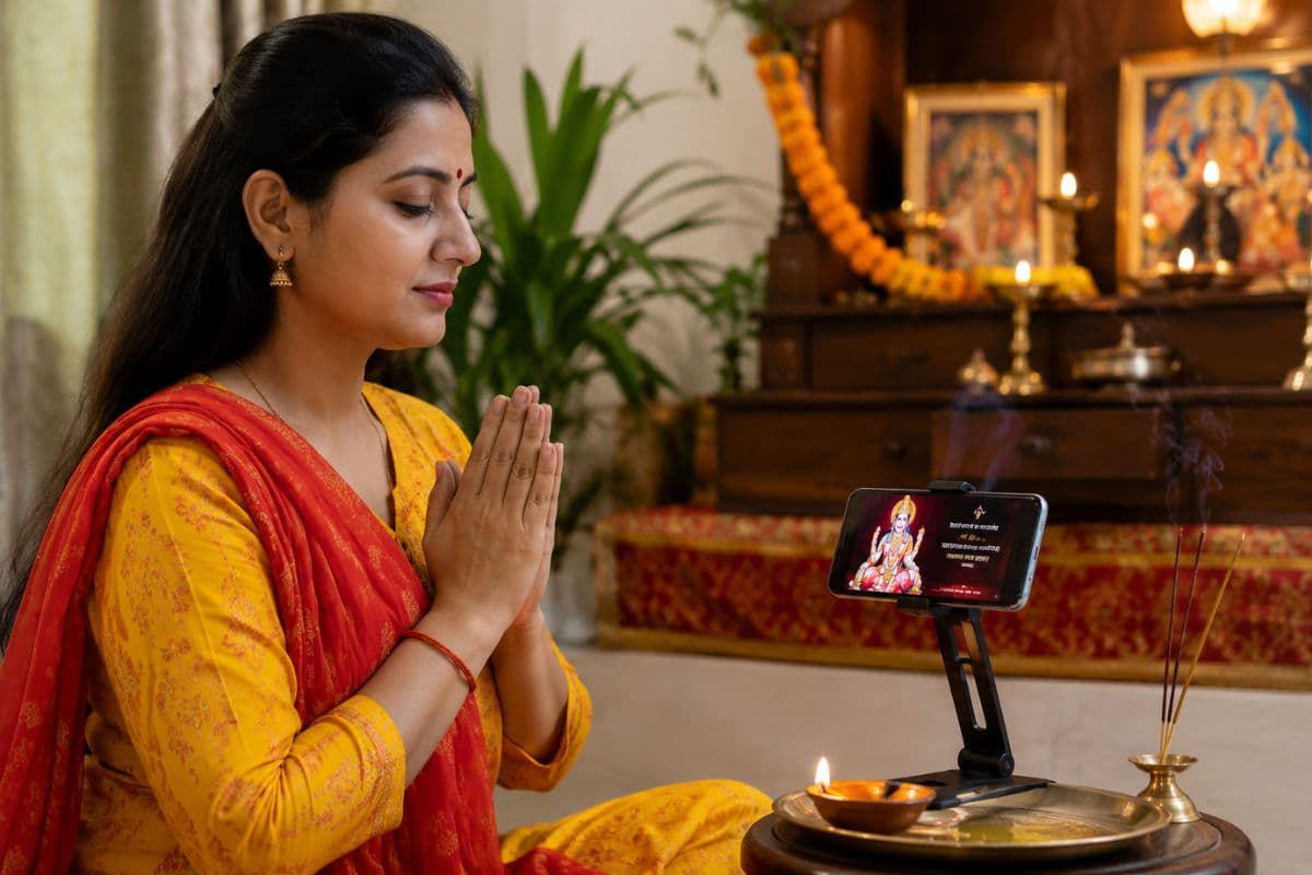क्या मोबाइल में देखकर चालीसा पढ़ना सही है? धार्मिक मान्यताएं क्या कहती हैं
