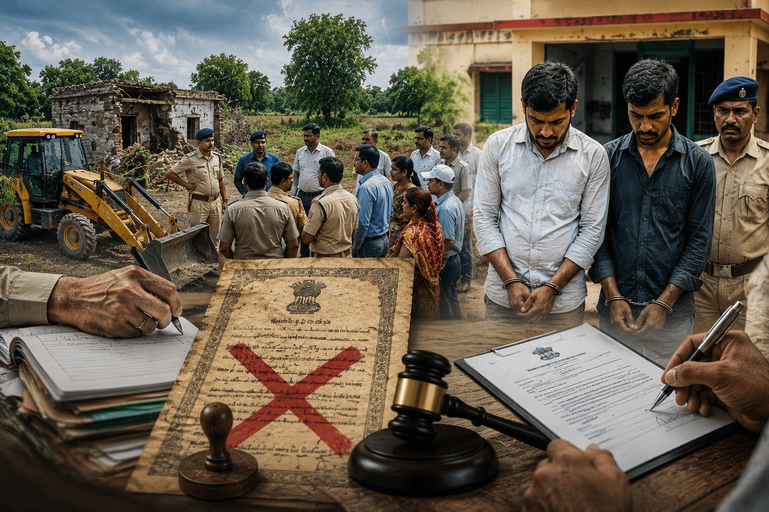 Bettiah News: लौरिया में भू-माफिया पर बड़ी कार्रवाई, बेतिया राज के फर्जी कागजात बनाकर जमीन हड़पने के मामले में दो पर FIR दर्ज