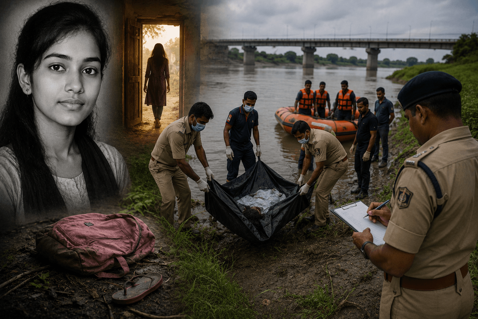 घर से निकली सपना का 24 घंटे बाद नदी में मिला शव; गांव में मातम, पुलिस हर एंगल से जांच में जुटी